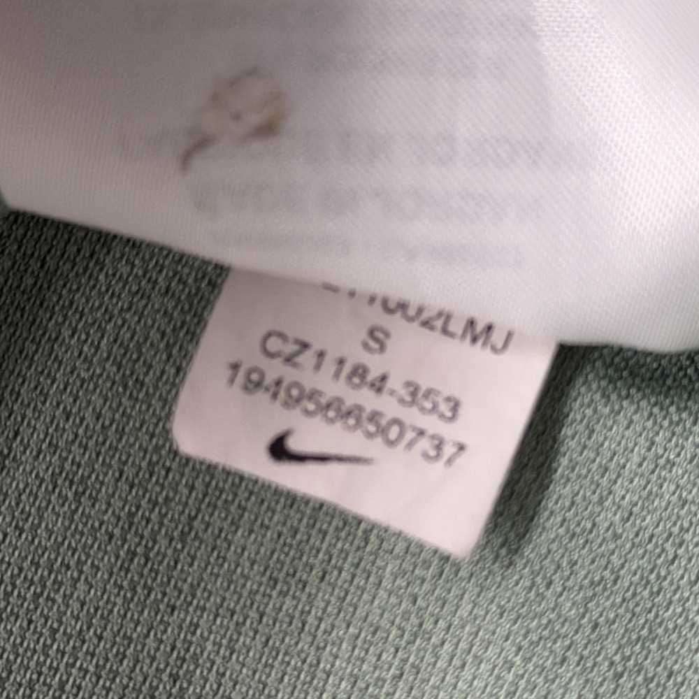 Nike Dri-FIT Tank Mens Small Green Crew Neck Sleeveless Athletic CZ1184-353 - Picture 6 of 7